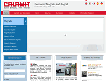 Tablet Screenshot of calamit.com